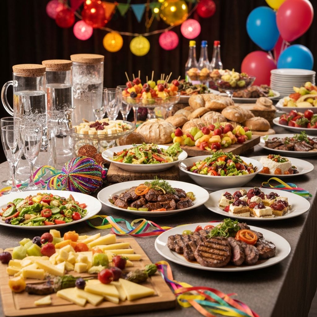 Alimentos para eventos y catering
